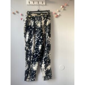 Vintage Rare Korday Fur Black and White Harem Pants Slacks